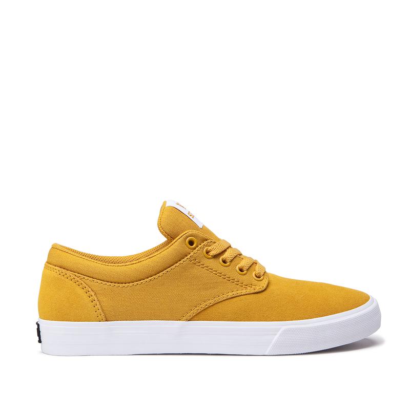 Supra CHINO Skateschuhe Herren Gelb Sale YBCIF8035